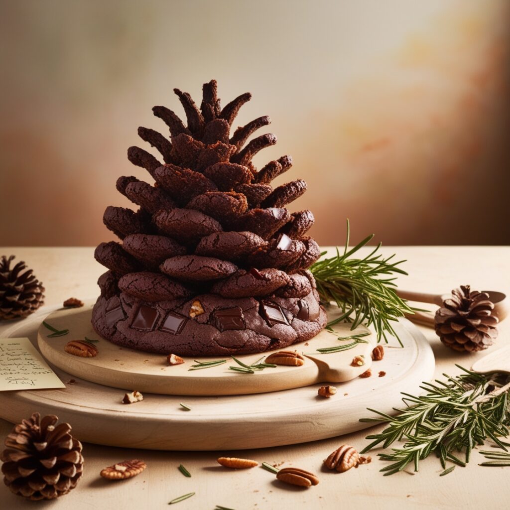 brownie pine cone recipe