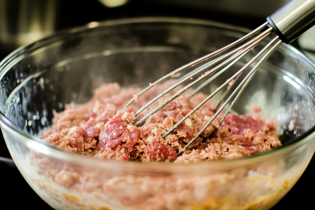 Ground meat meatloaf recipe